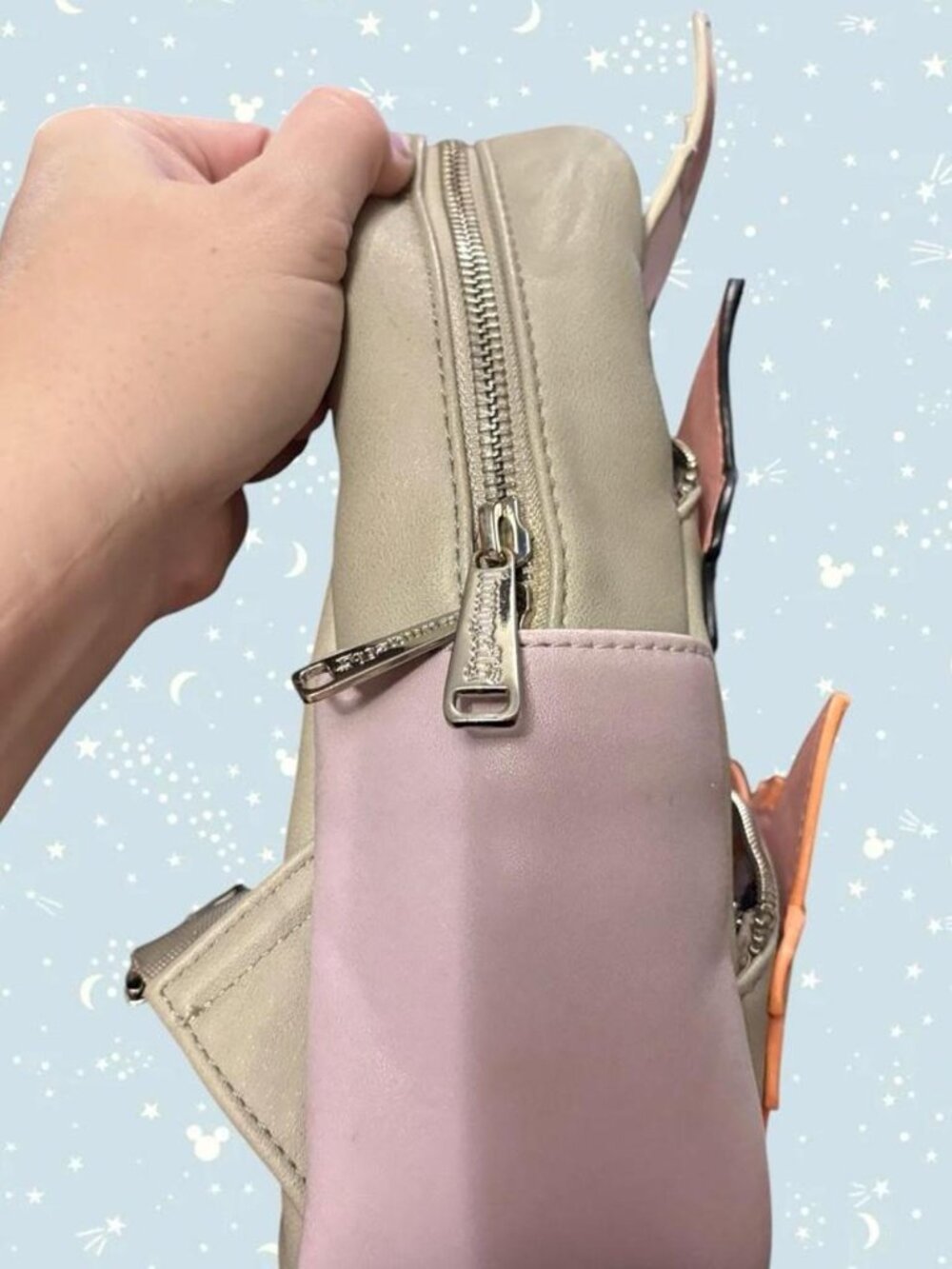Loungefly Disney Parks Aristocats Marie Figaro Oliver Kitten Stack mini backpack - Picture 3 of 8